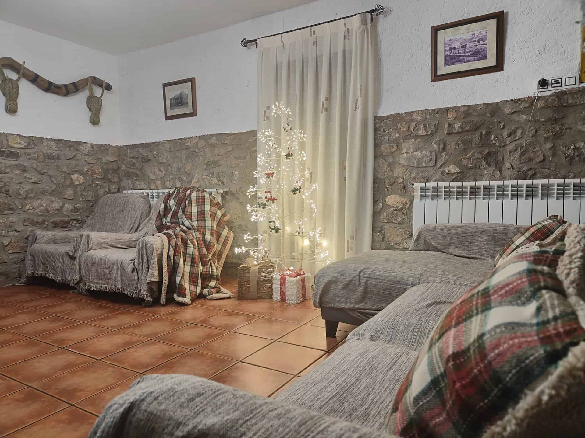 Casa rural en Navidad 